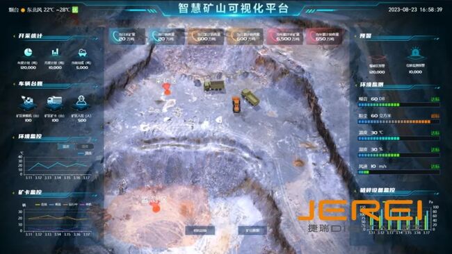 捷瑞数字携球盟会官网入口云平台亮相中国煤矿采矿技术交流及设备展览会，助力矿山企业智能化、绿色化发展